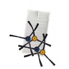 HEPA filtr a kartáčky pro ETA Aurum 5241/6241, Midea M9 sada 1+4ks